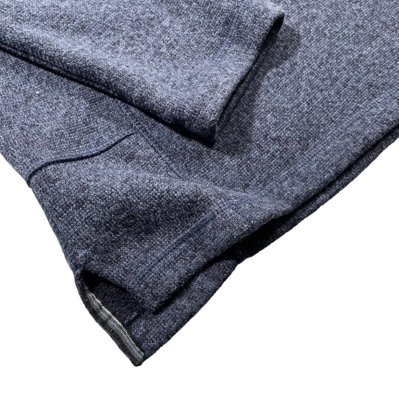 Woolrich Men Blue Angler 1/4 Zip Pocket Fleece Pullover Sweater Jacket Size M - Picture 3 of 5